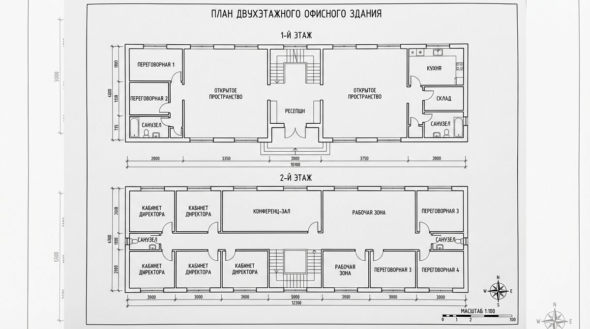 Каркасное здание под офис - фото 5