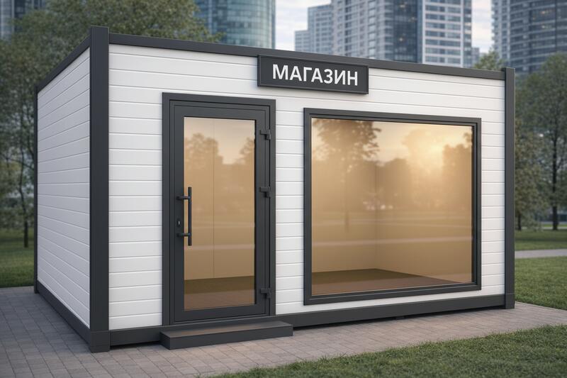 Блок-контейнер жилой