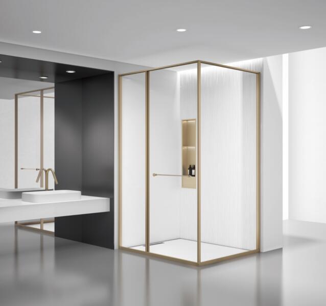 Наша работа - душевая перегородка 1