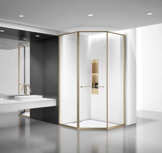 Наша работа - душевая перегородка 2