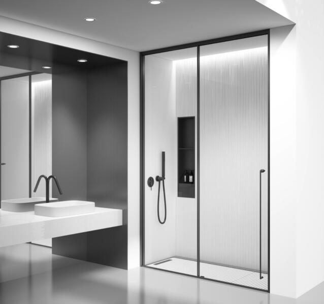 Наша работа - душевая перегородка 7