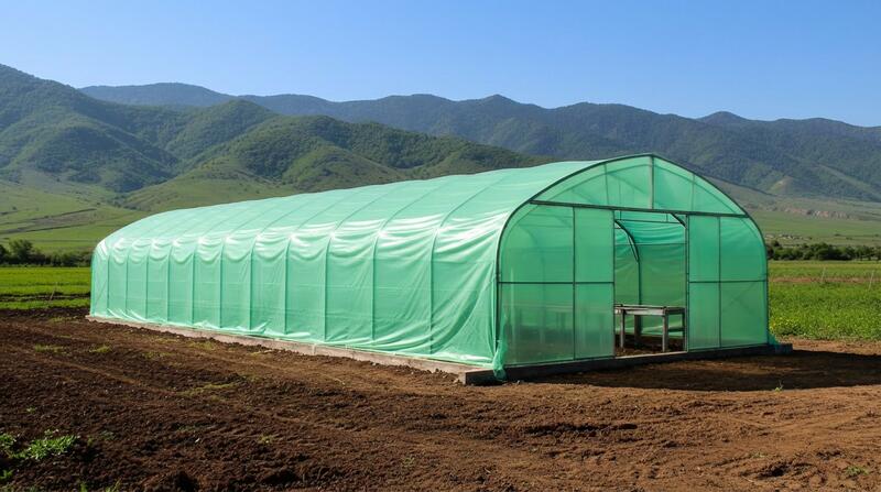 Каплевидная теплица