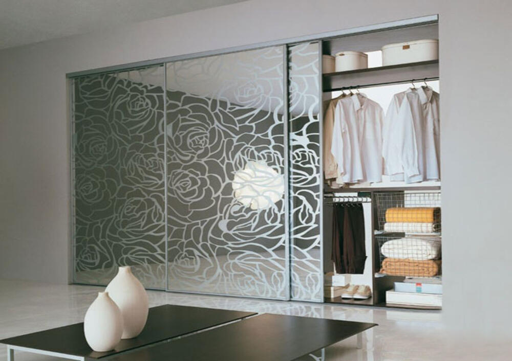 Пескоструйная обработка стекла - узор