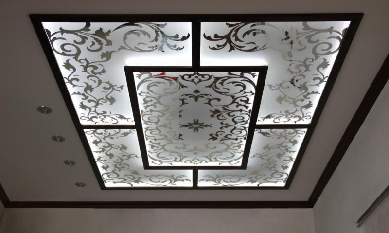 Матовое стекло пескоструй