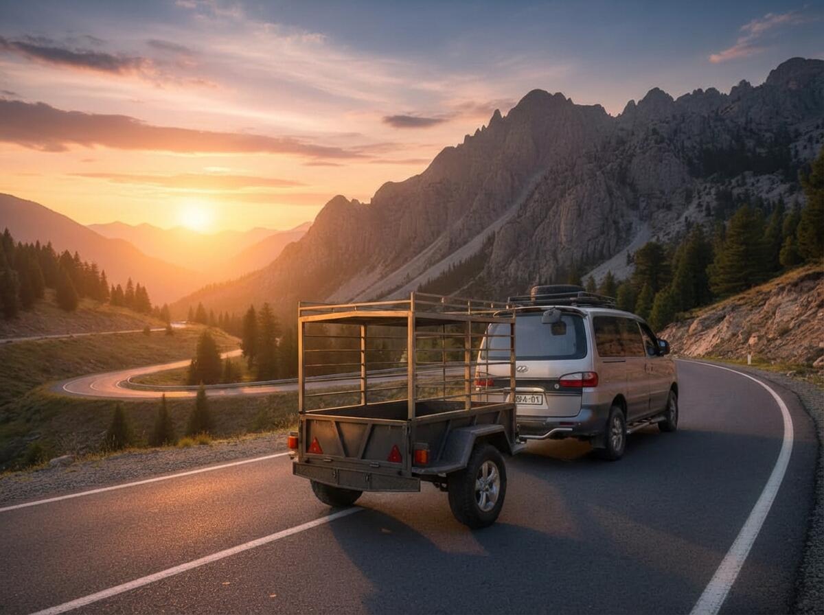 Прицеп с надстройкой